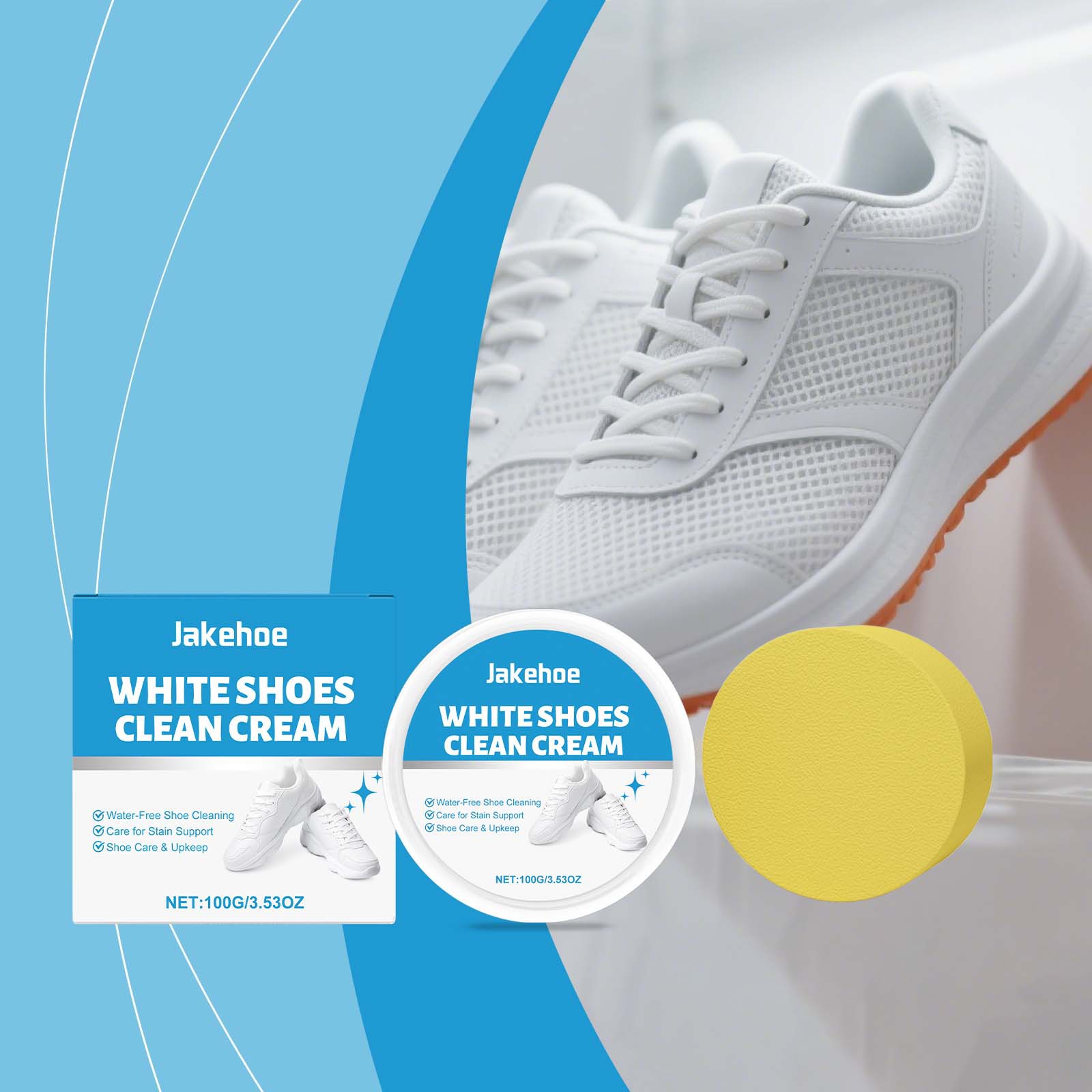 화이트 슈즈 클리너 크림 스니커즈 얼룩 제거제 무수 세 - Sneaker Protector Spray 리뷰 및 가격